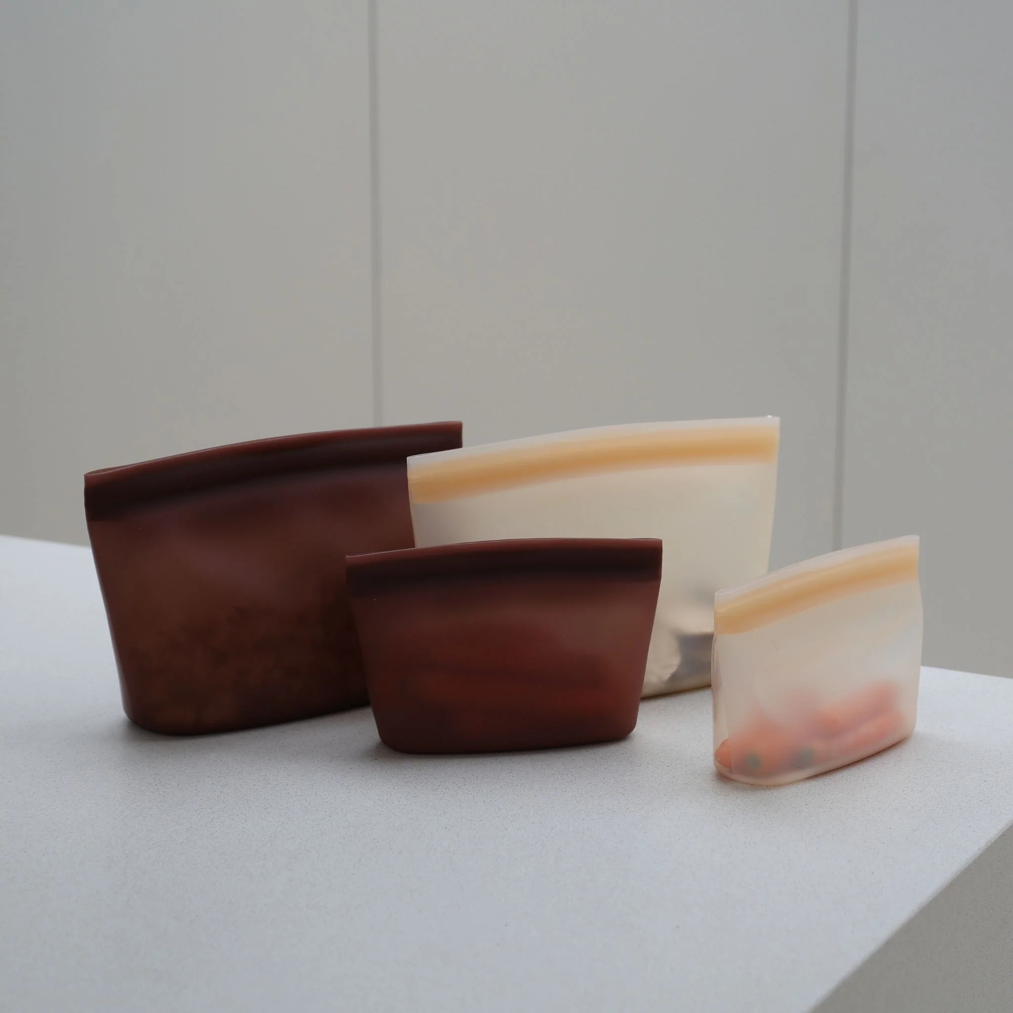 ENKEL STUDIO Keep Pouch, Silicone, Compact, Caramel - Image 7