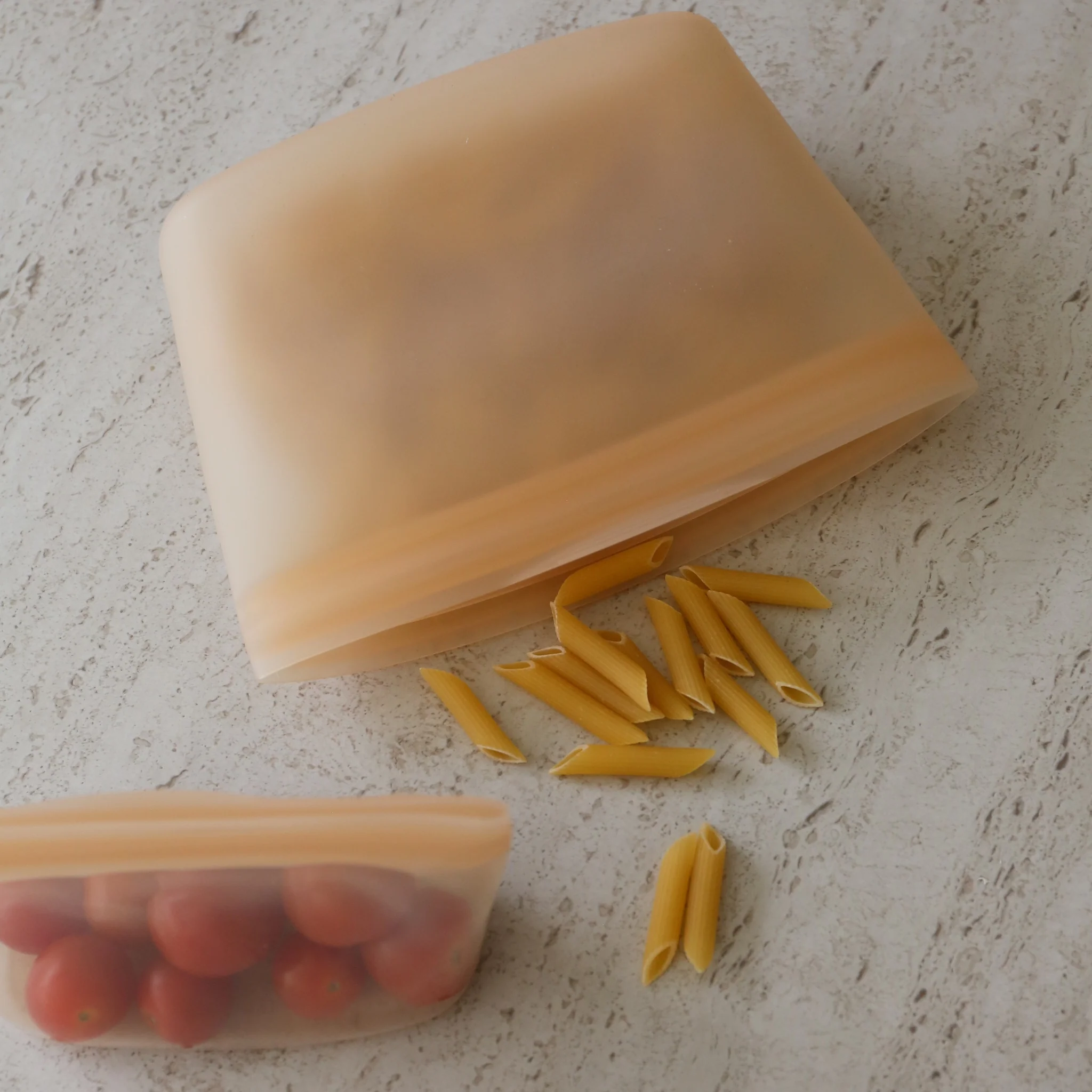 ENKEL STUDIO Keep Pouch, Silicone, Large, Caramel - Image 4