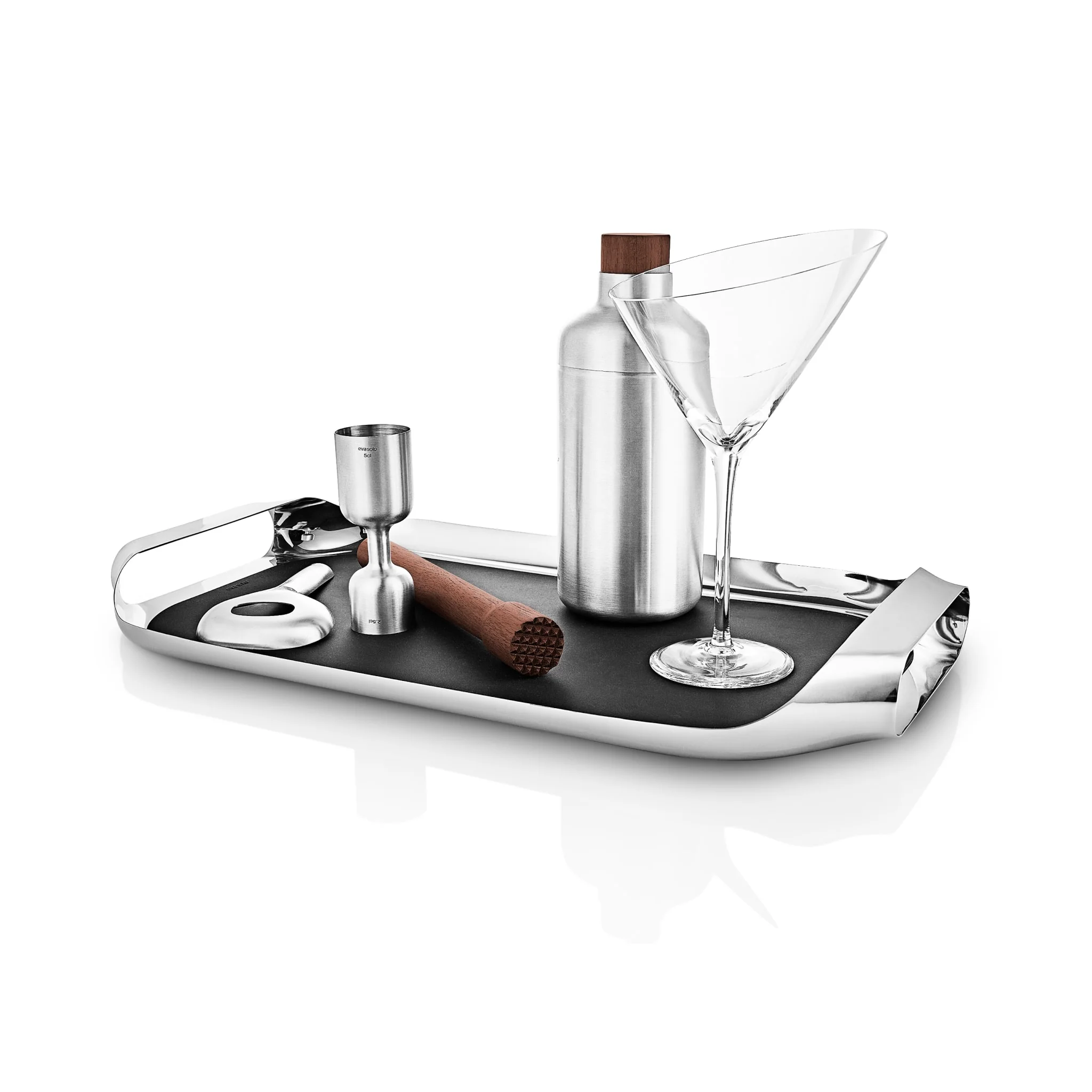 EVA SOLO Liquid Lounge Serving Tray, 43x25cm, Stainless Steel - Image 5