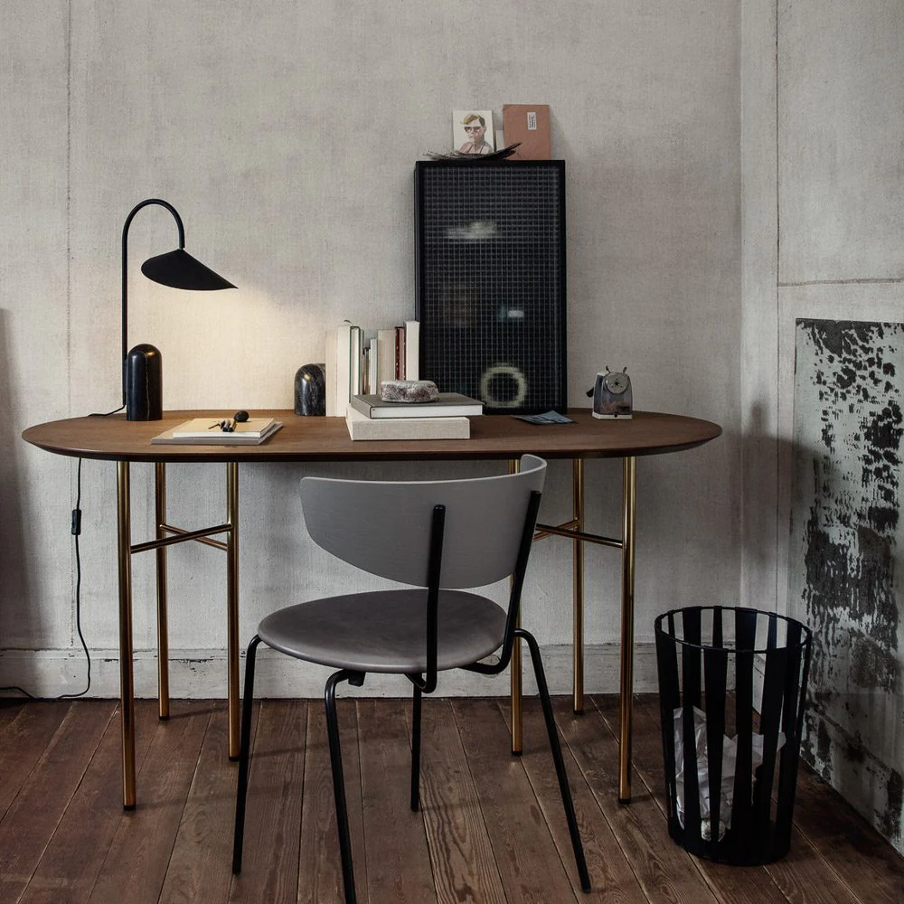 FERM LIVING Arum Table Lamp, Black - Image 4