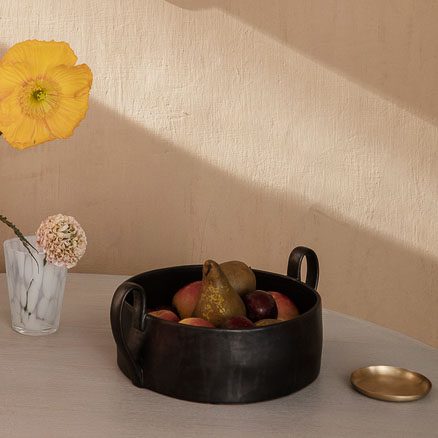 FERM LIVING Basho Tray Round, Brass - Image 3