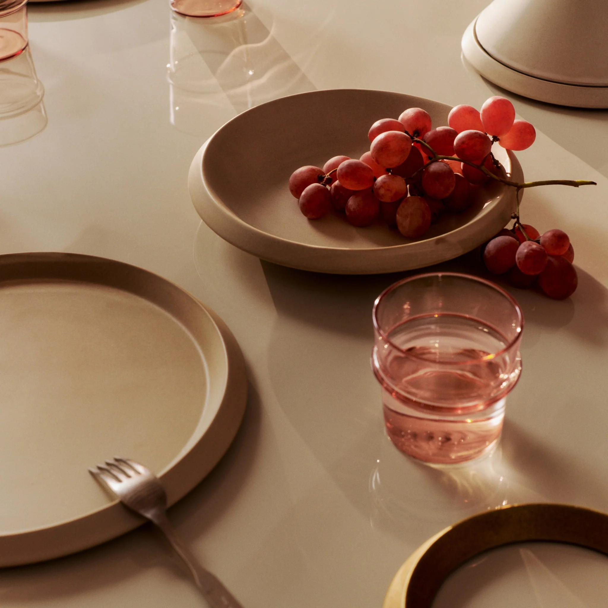 FERM LIVING Boya Low Glasses, Blush (Set of 2) - Image 4