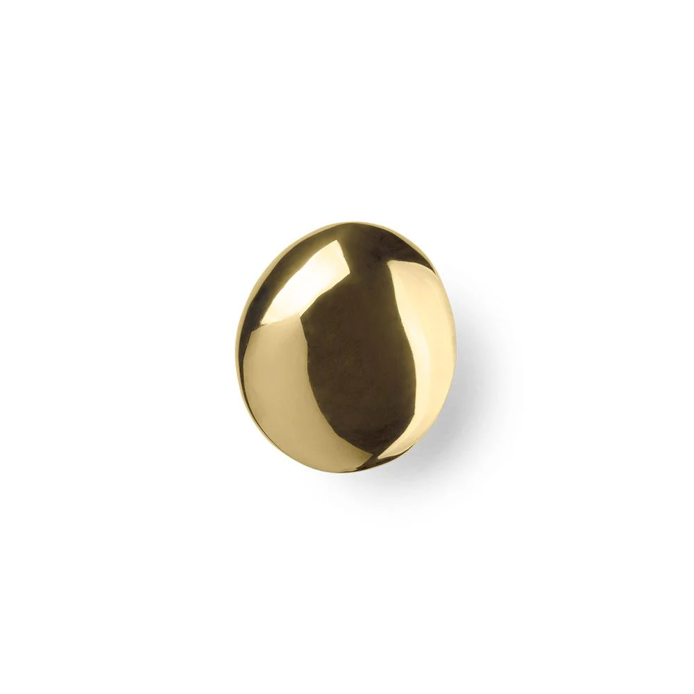 FERM LIVING x Helena Rohner Chanterelle Wall Hook/Knob, Brass - Image 3