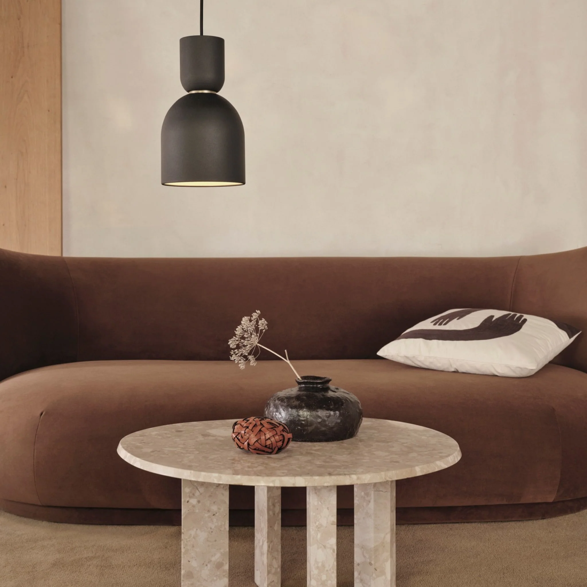 FERM LIVING Collect Pendant, Bell, Black - Image 4