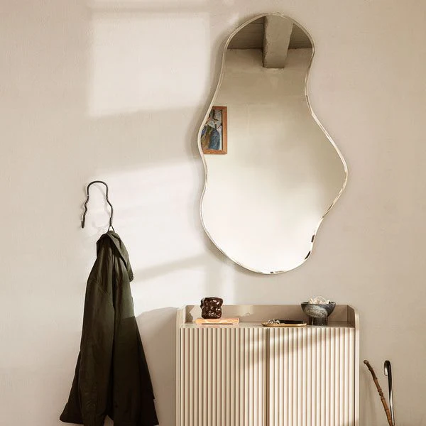FERM LIVING Curvature Double Hook, Black Brass - Image 2