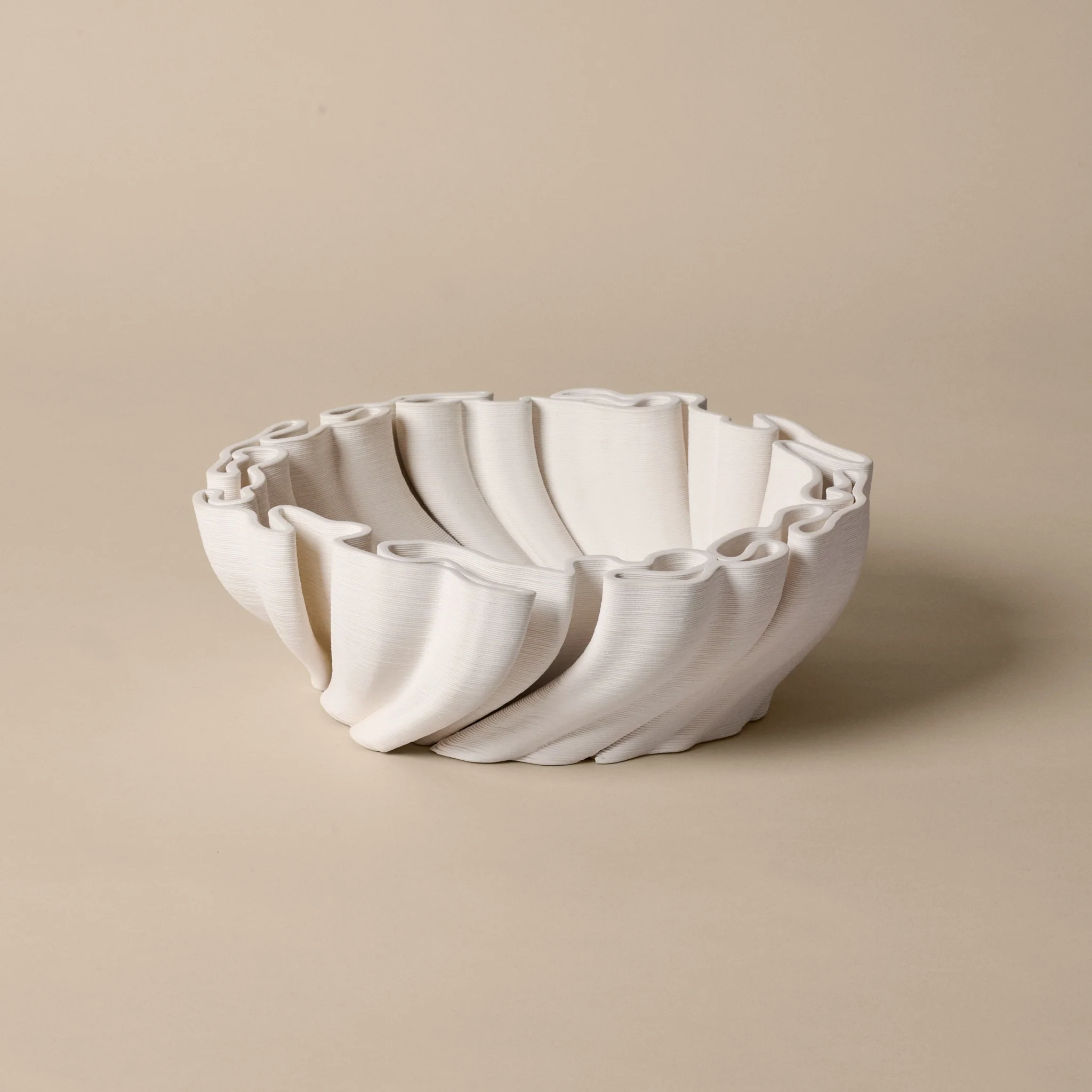 FERM LIVING Dedali Bowl, D34cm, Off-White - Image 3