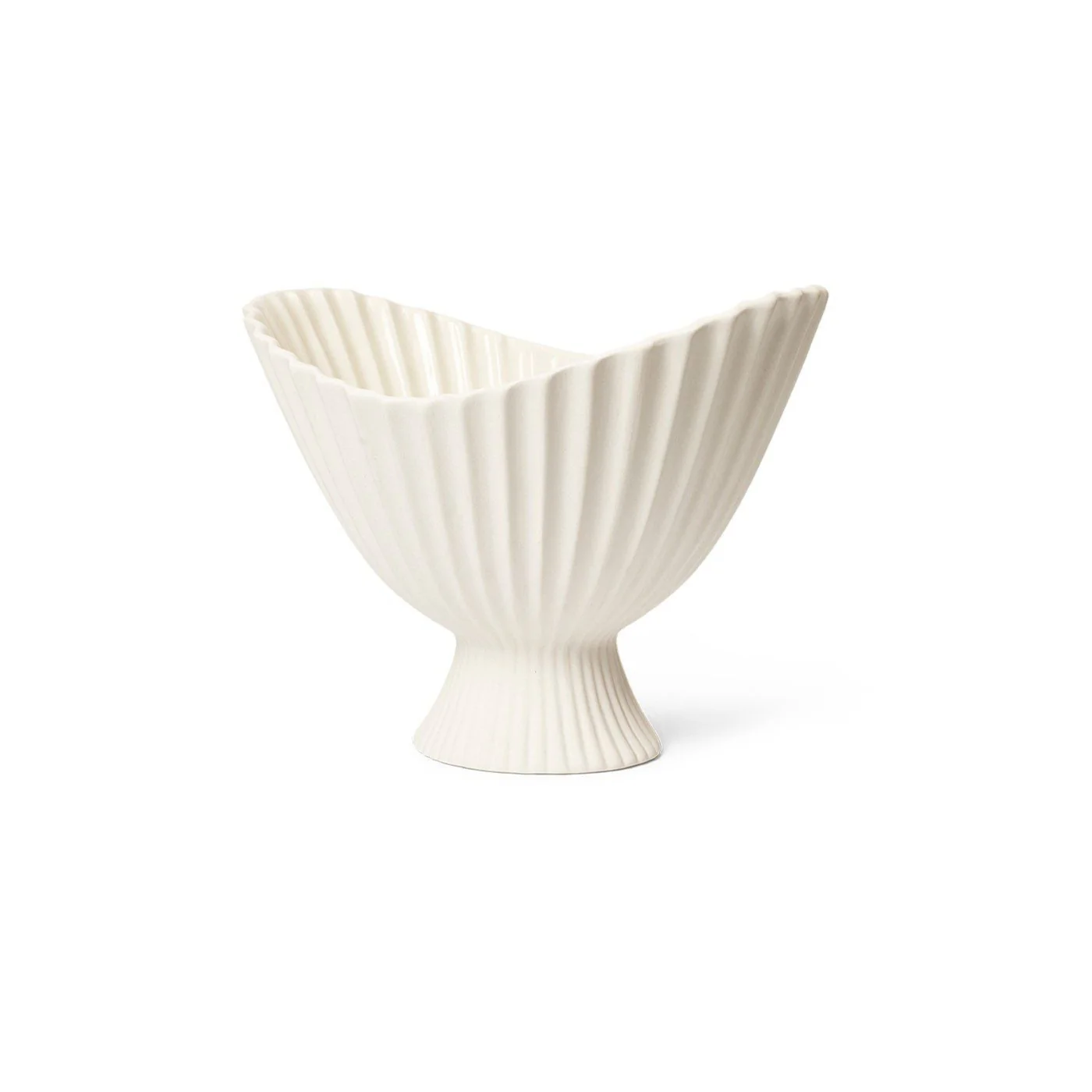 FERM LIVING Fountain Bowl, Off-White, W28cm - Image 3