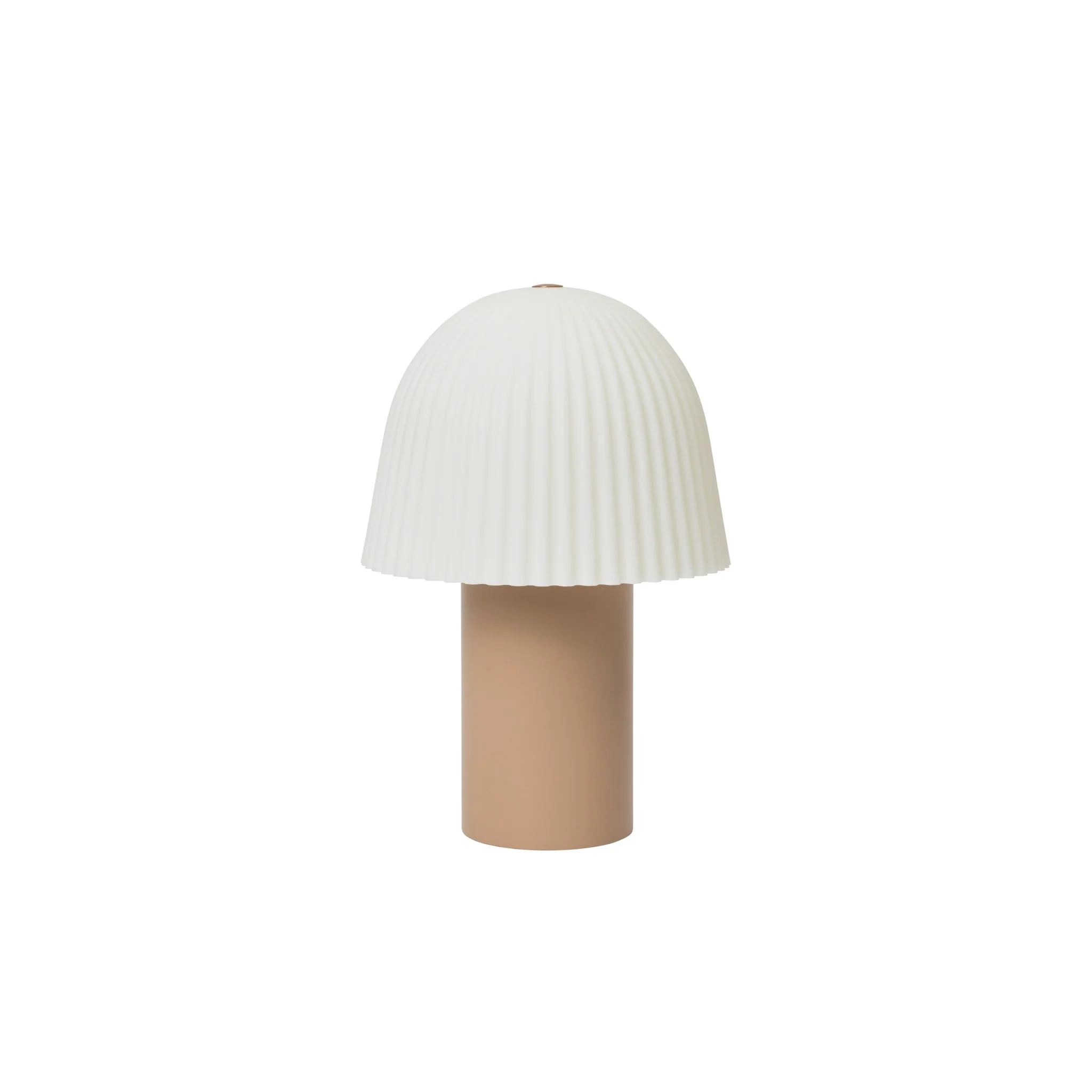 FERM LIVING Frill Portable Lamp, Rose/White - Image 3