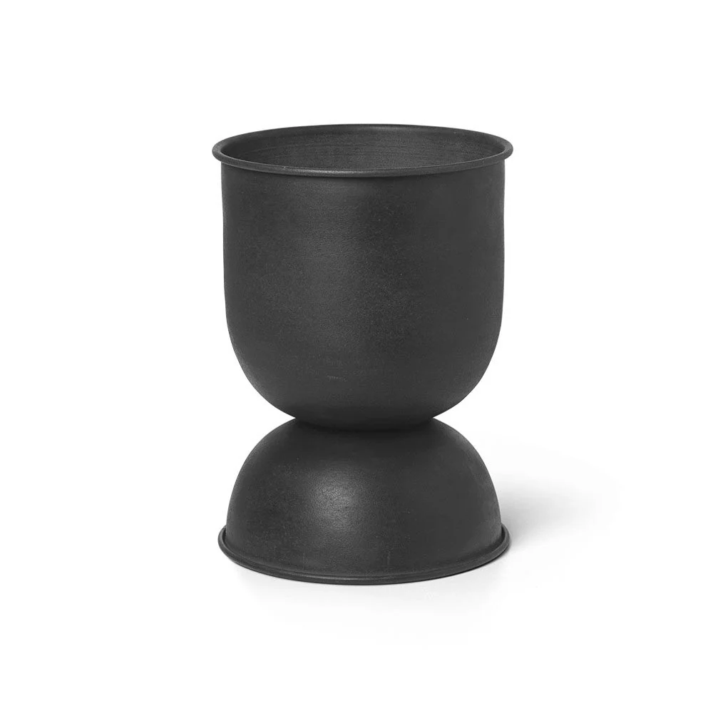 FERM LIVING Hourglass Flower Pot, H59cm Medium, Black - Image 6
