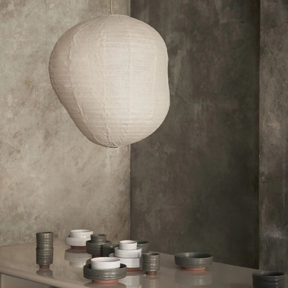 FERM LIVING Kurbis Lampshade, Natural, 60cm - Image 2