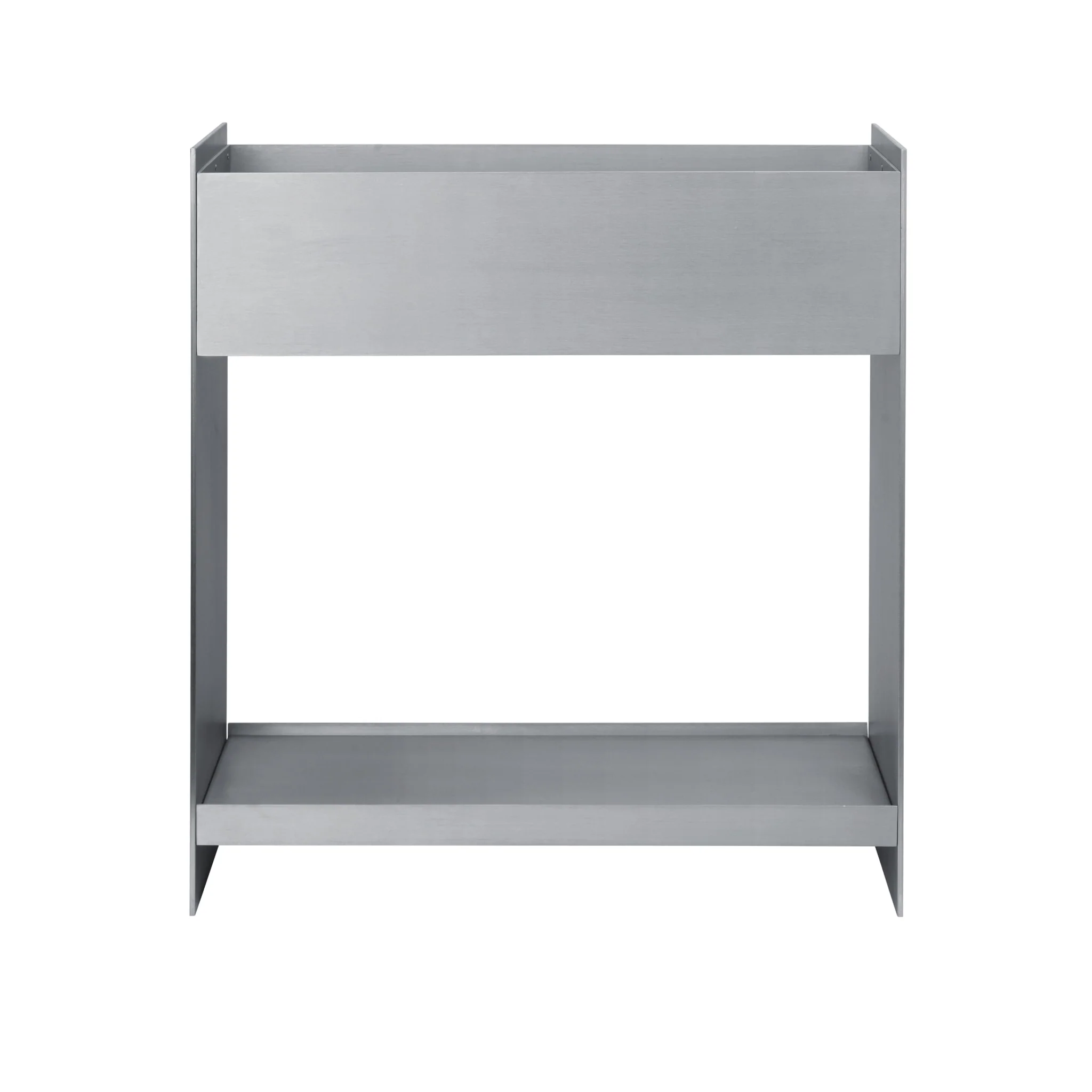 FERM LIVING Lager Plant Box w/ Shelf, Aluminium - Image 3