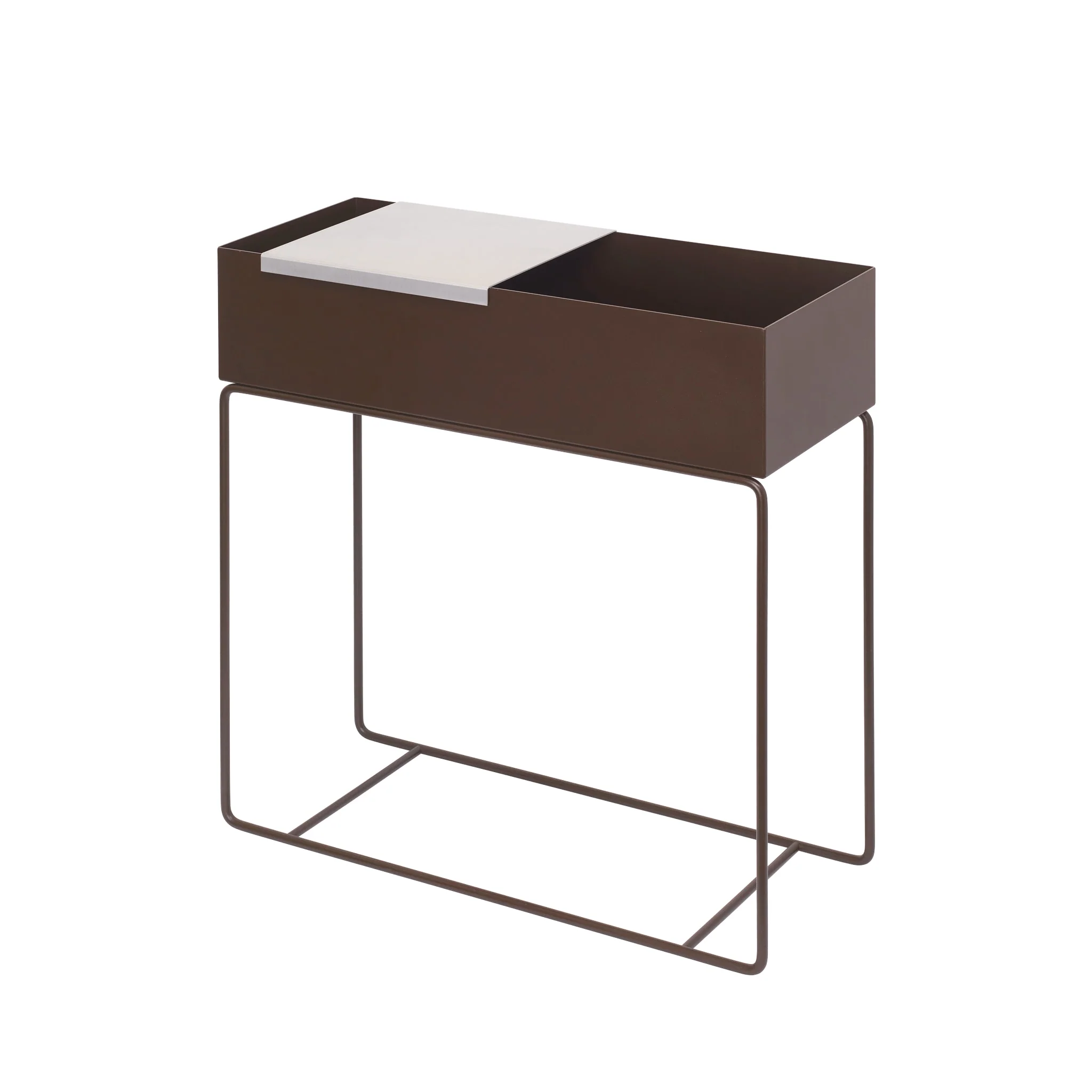 FERM LIVING Lager Tray for Plant Box, Aluminium - Image 7