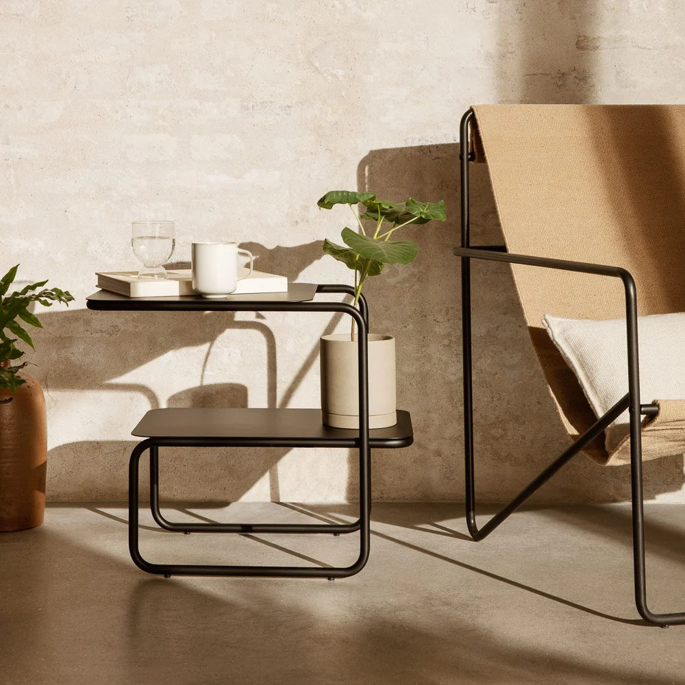 FERM LIVING Level Side Table, Black - Image 2