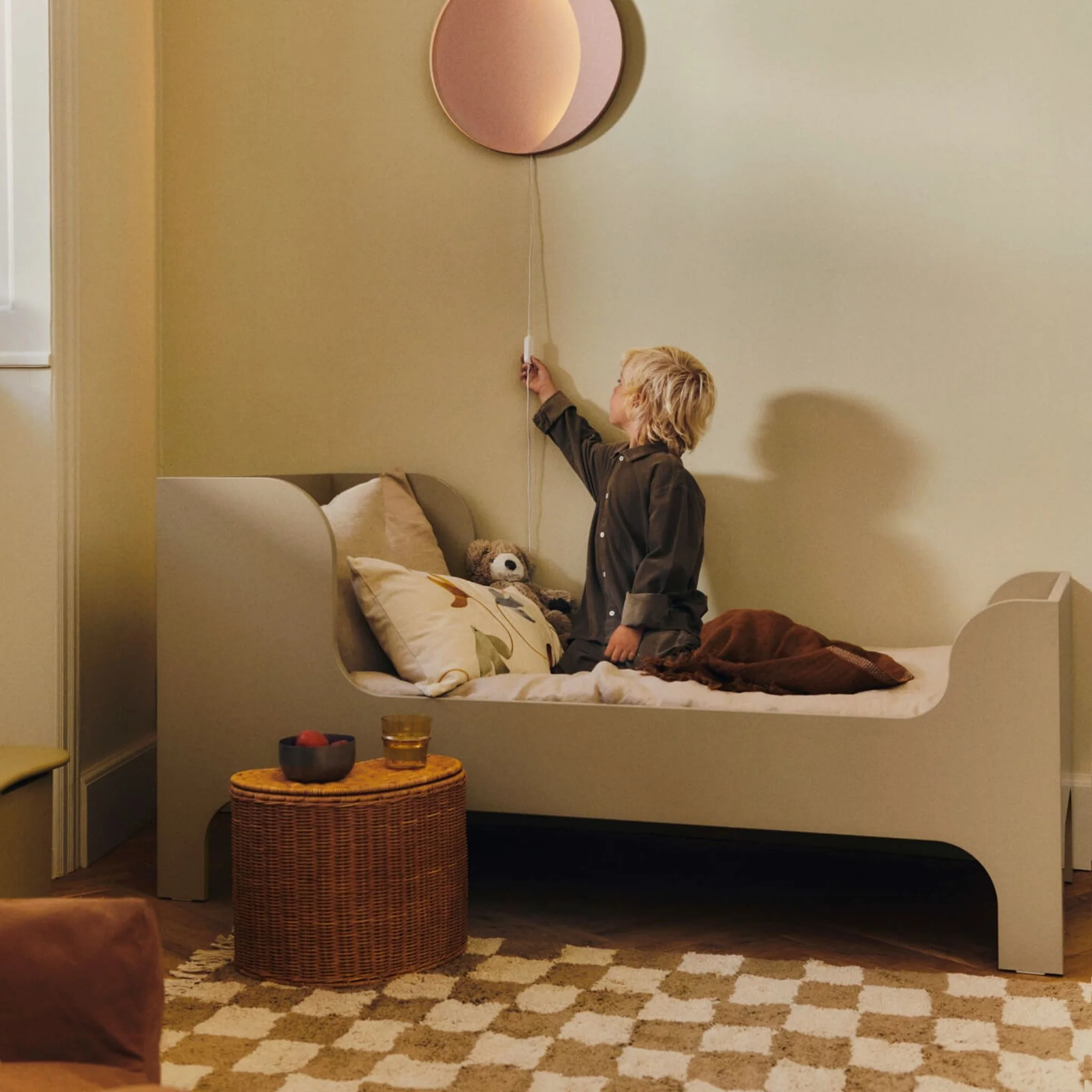FERM LIVING Mara Washable Rug, Tan/Warm Sand - Image 2