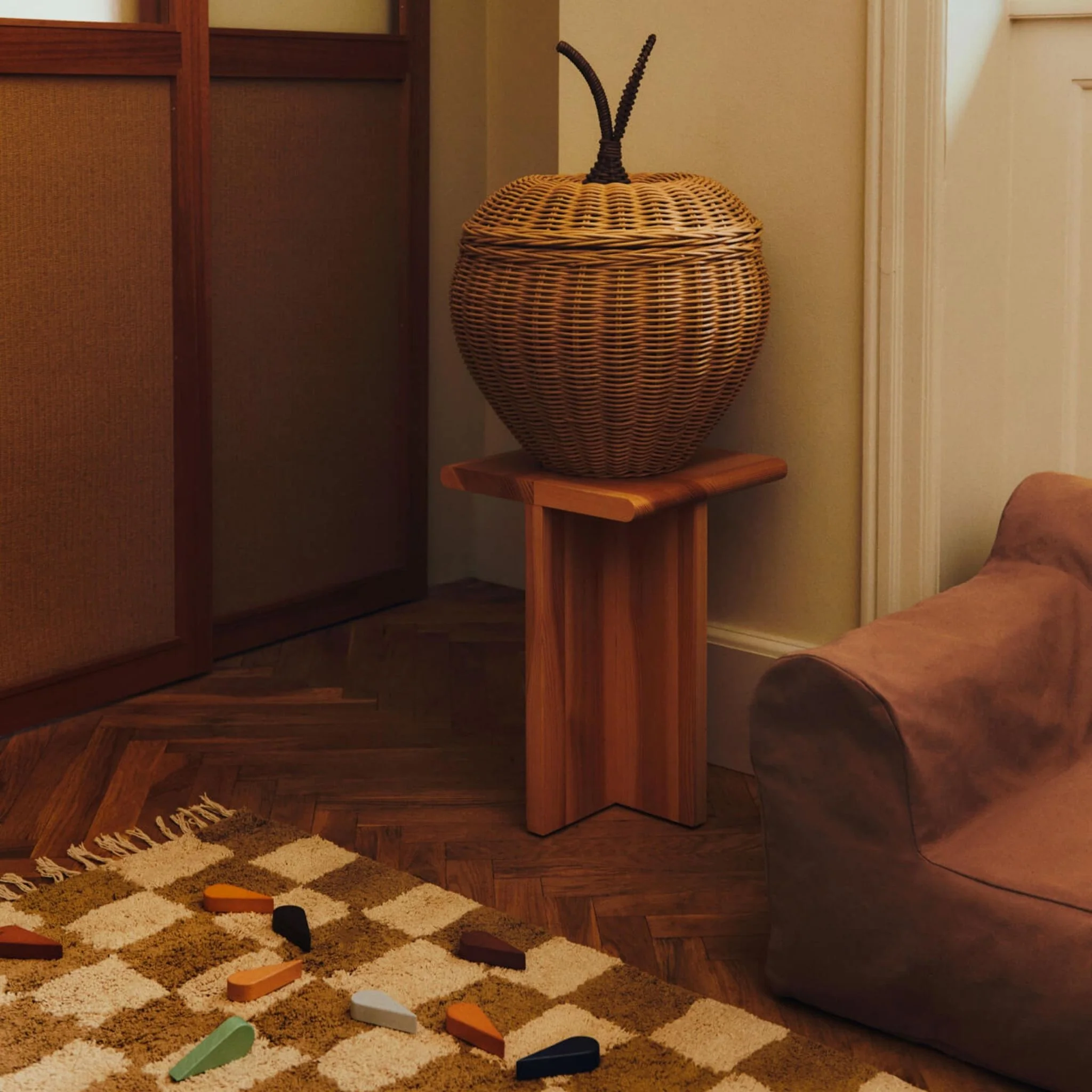 FERM LIVING Mara Washable Rug, Tan/Warm Sand - Image 3