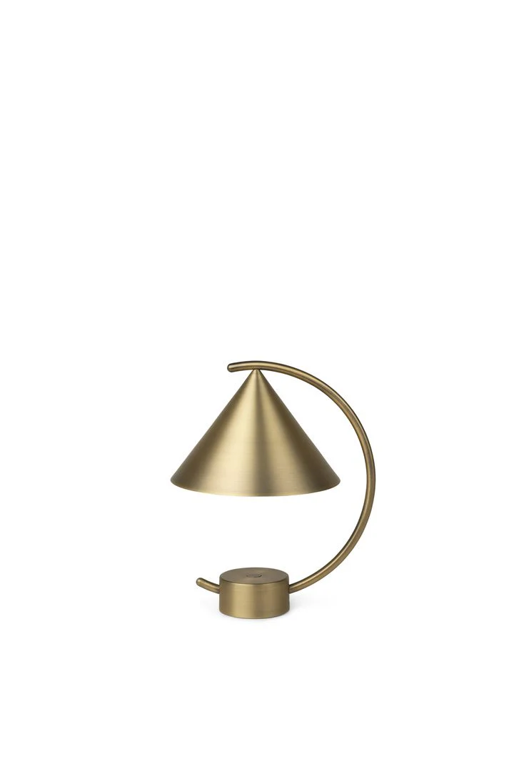 FERM LIVING Meridian Table Lamp, Portable, Brass - Image 2