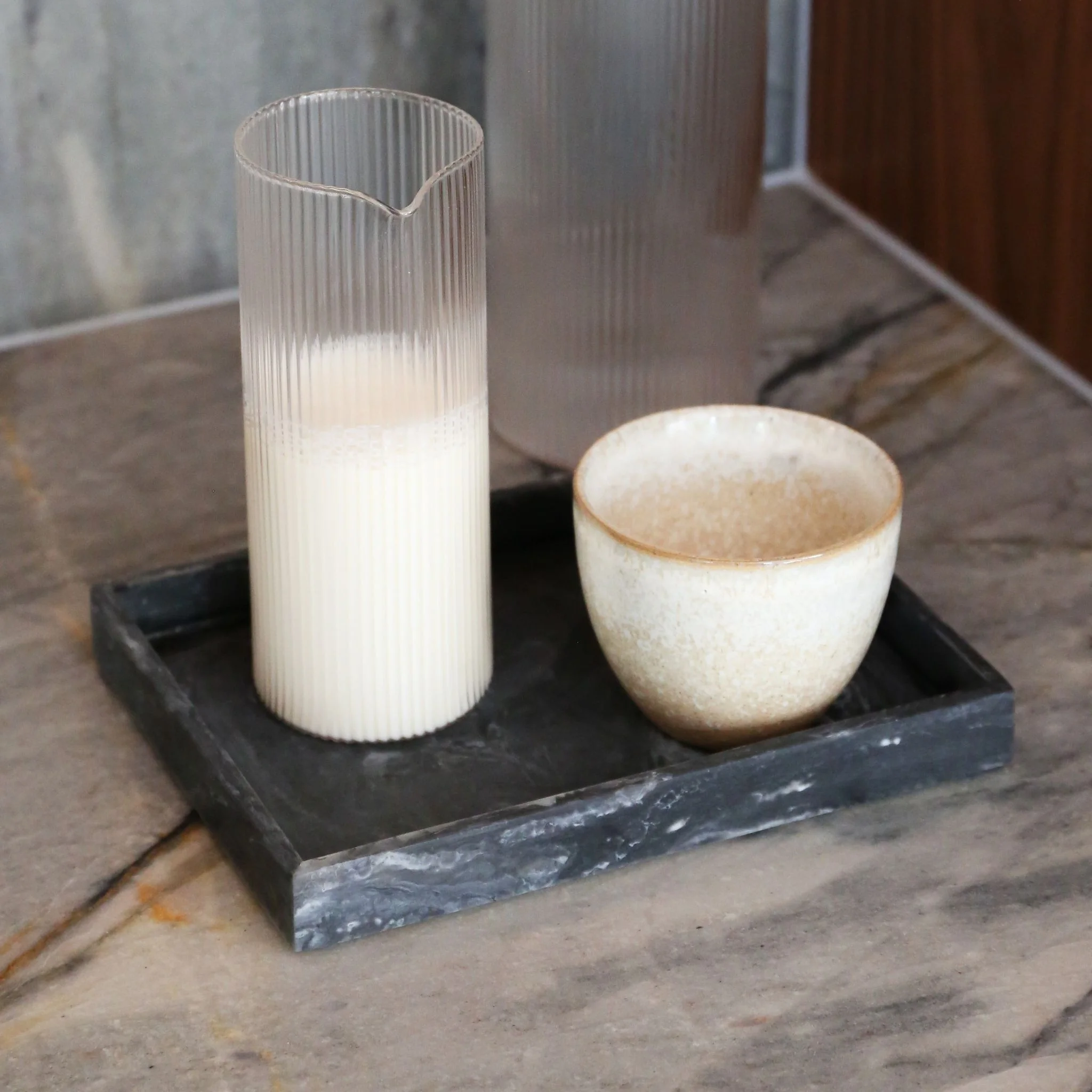 FERM LIVING Mist Tray, 15x20cm, Charcoal - Image 2