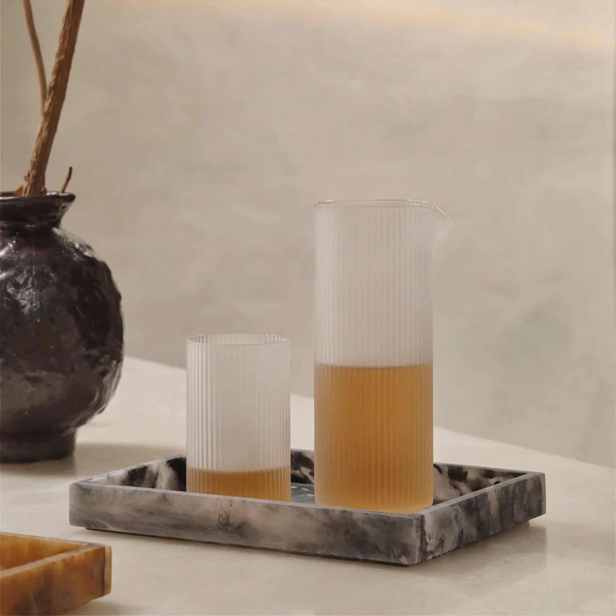 FERM LIVING Mist Tray, 15x20cm, Charcoal - Image 4