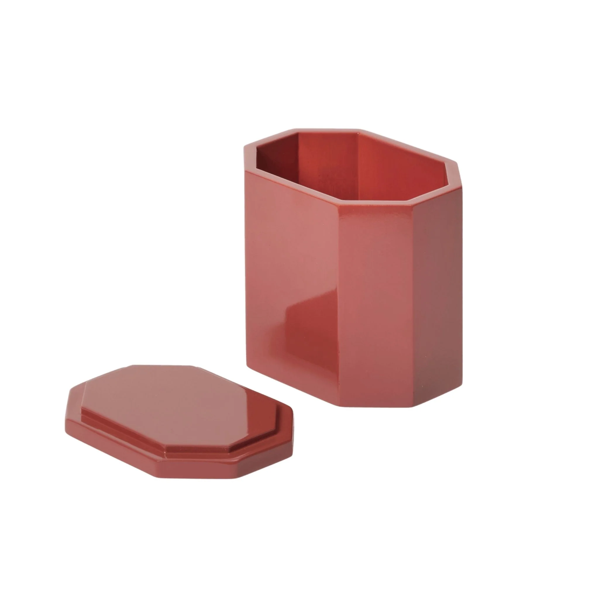 FERM LIVING Nova Storage Box, 10x7.5cm, Picante Red - Image 6