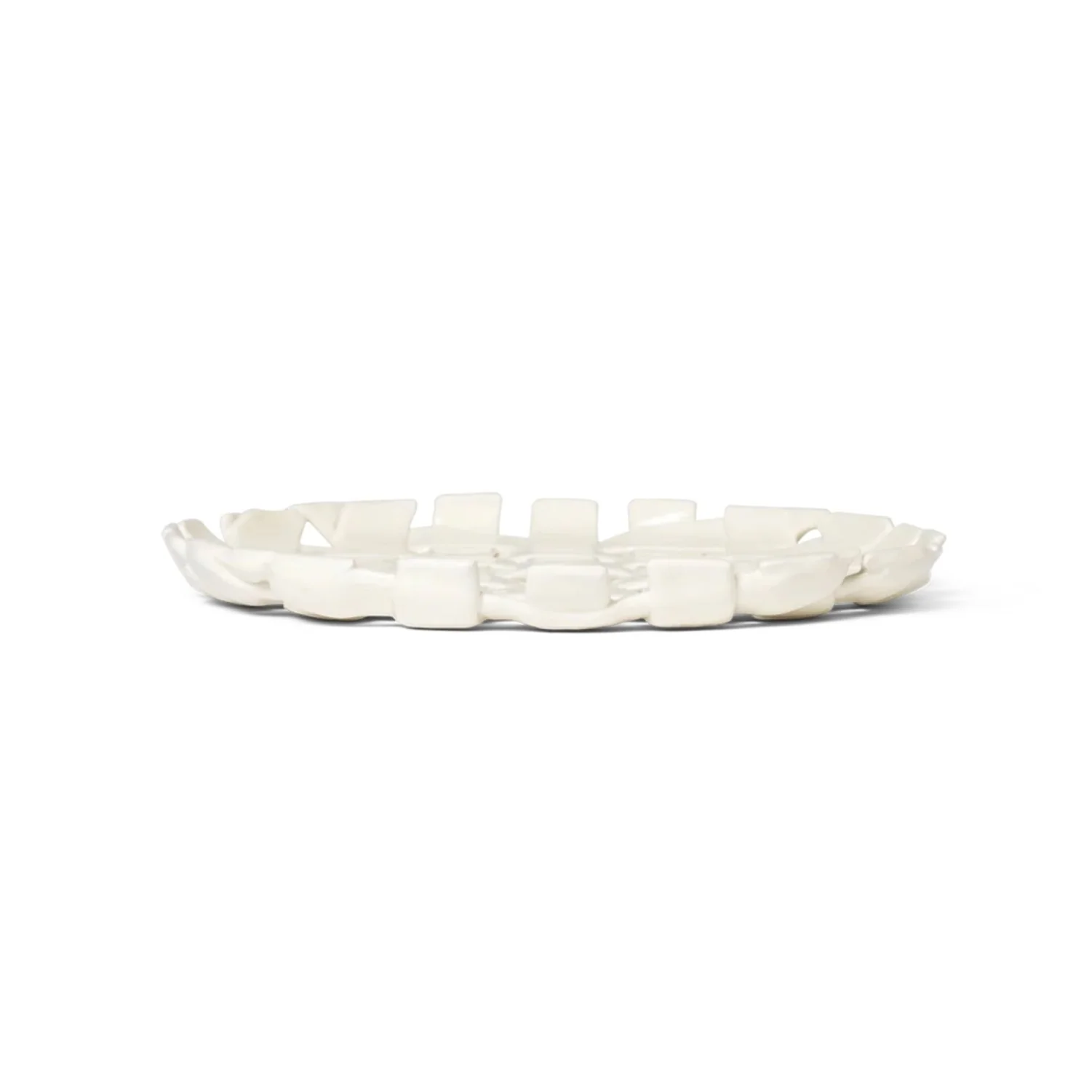 FERM LIVING Plait Platter, Off-White - Image 2