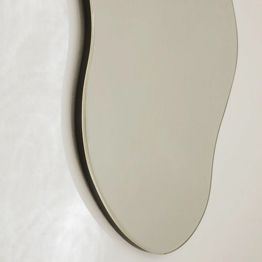 FERM LIVING Pond Mirror Large, Brass - Image 6