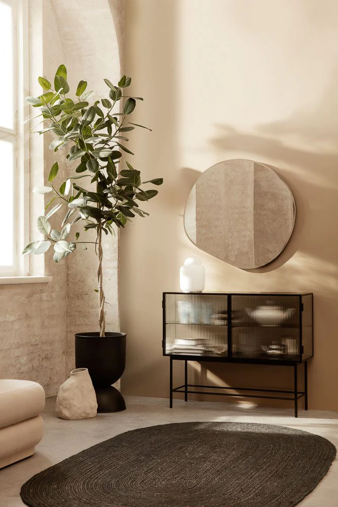 FERM LIVING Pond Mirror XL, Brass - Image 8