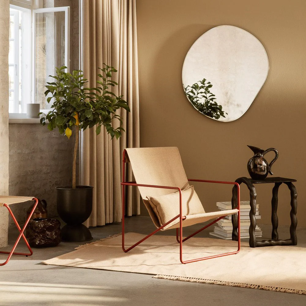 FERM LIVING Pond Mirror XL, Dark Chrome - Image 3