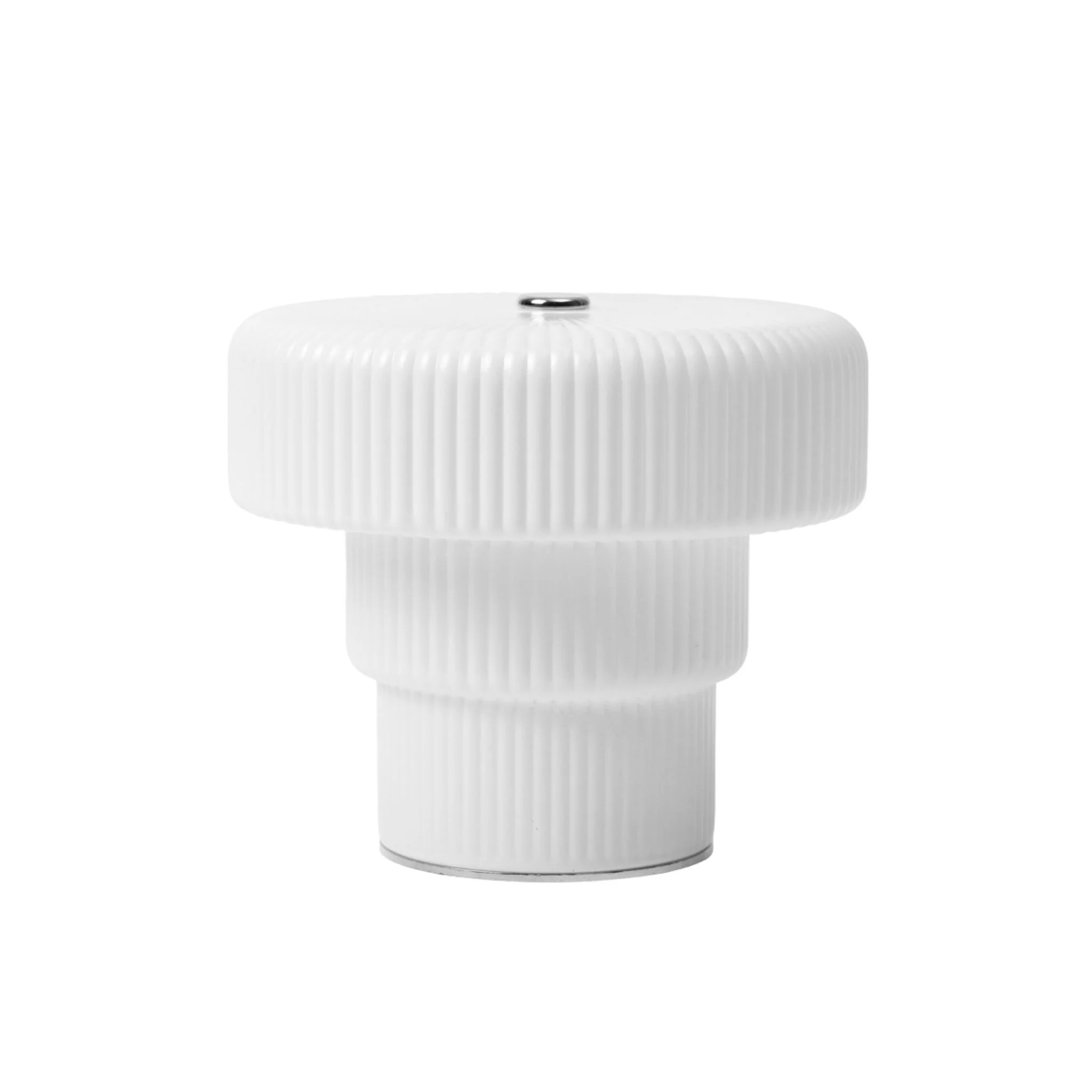 FERM LIVING Ripple Portable Lamp, H10cm, White - Image 2