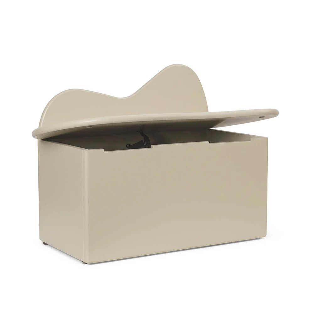 FERM LIVING Slope Storage Bench, Cashmere - Image 2