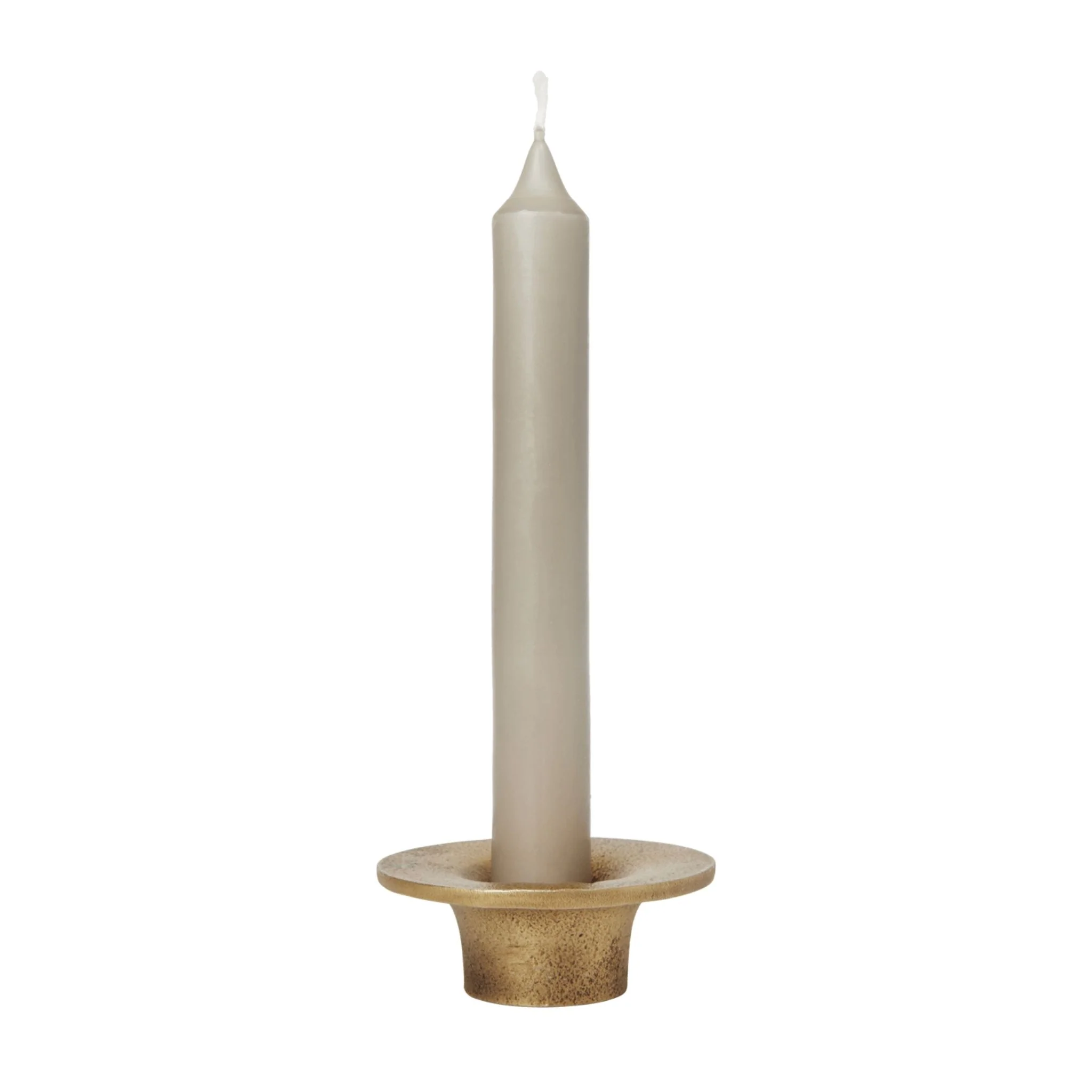 FERM LIVING Soothe Candle Holder, Brass Finish - Image 4
