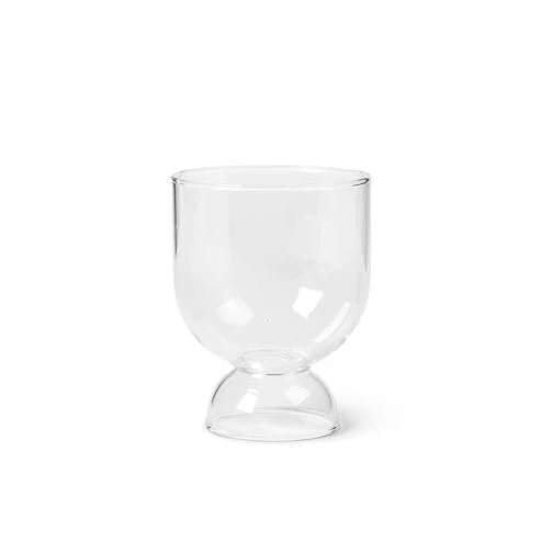 FERM LIVING Still Glasses, Clear (Set of 2) - Image 3