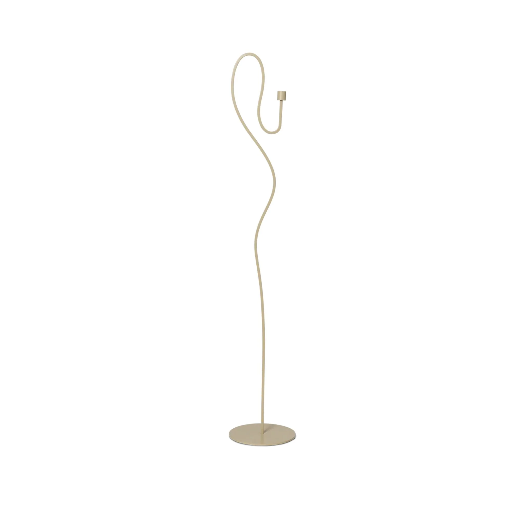 FERM LIVING Valse Floor Candle Holder, Cashmere - Image 2