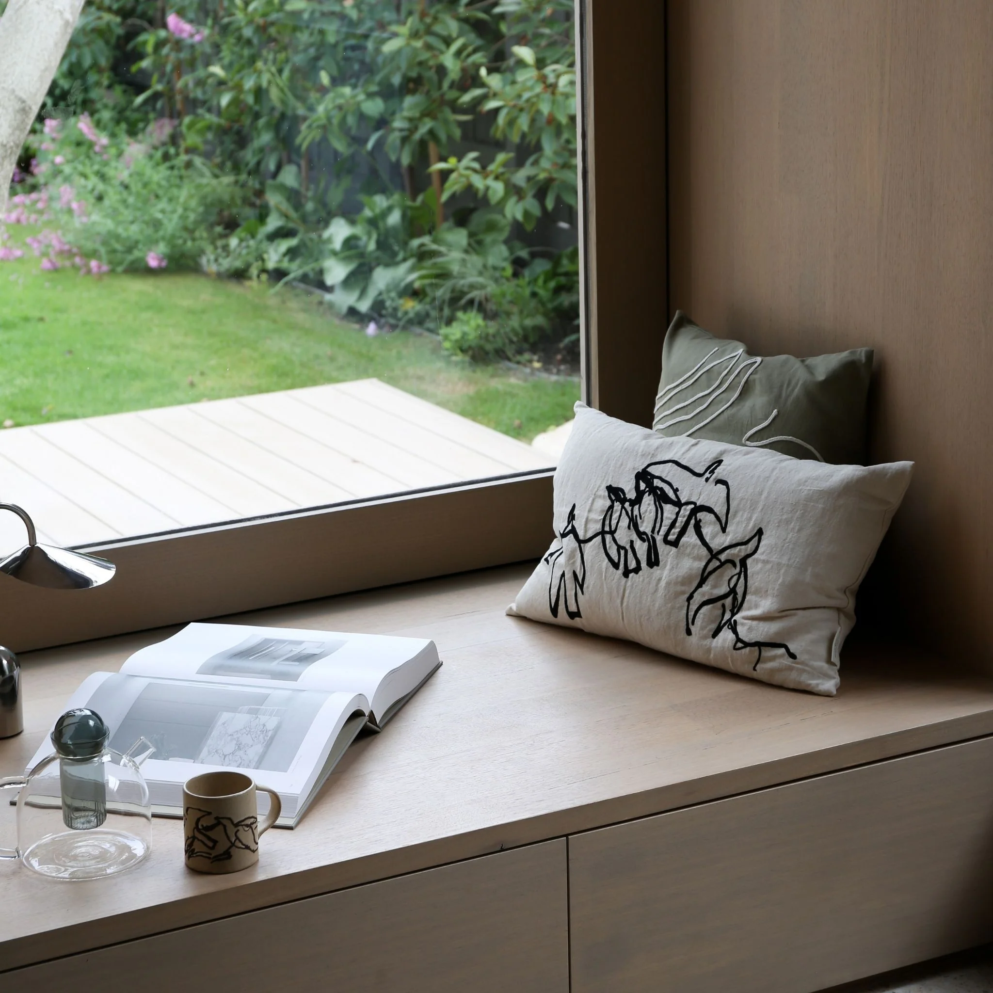FERM LIVING Vuelo Cushion, Natural - Image 7