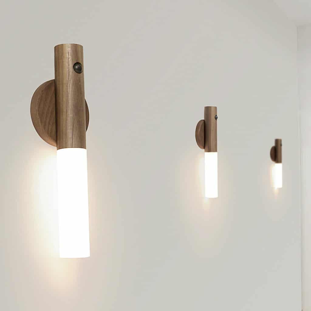 GINGKO Smart Baton Motion Sensor Light, Natural Walnut - Image 7