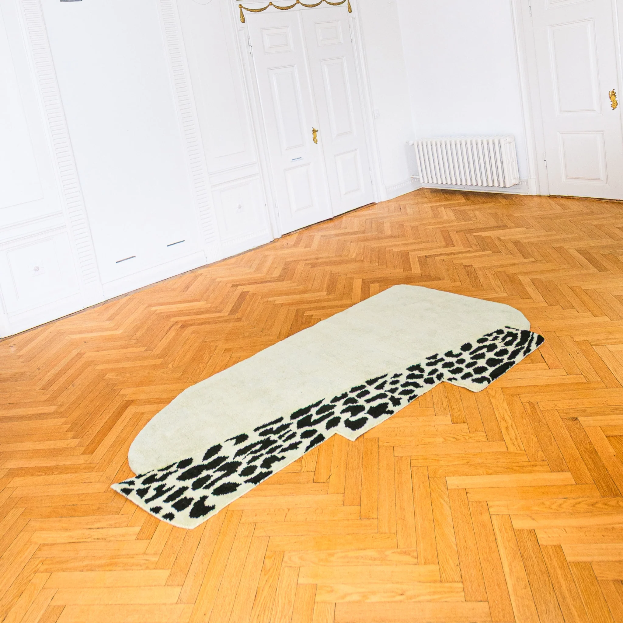 PRE-ORDER │ HAUS ÜGER Wild Mist Wool Rug, 225x125cm, Green - Image 5