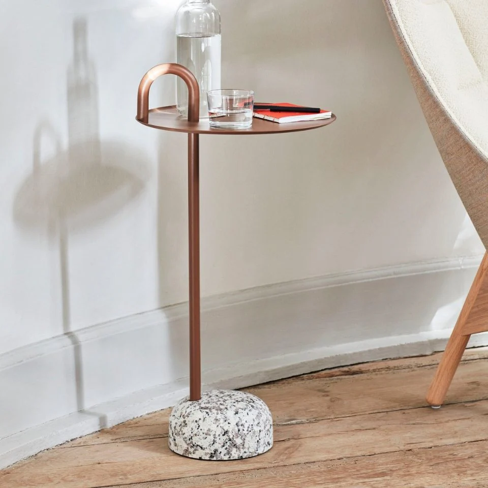 HAY Bowler Side Table, Pale Brown - Image 3
