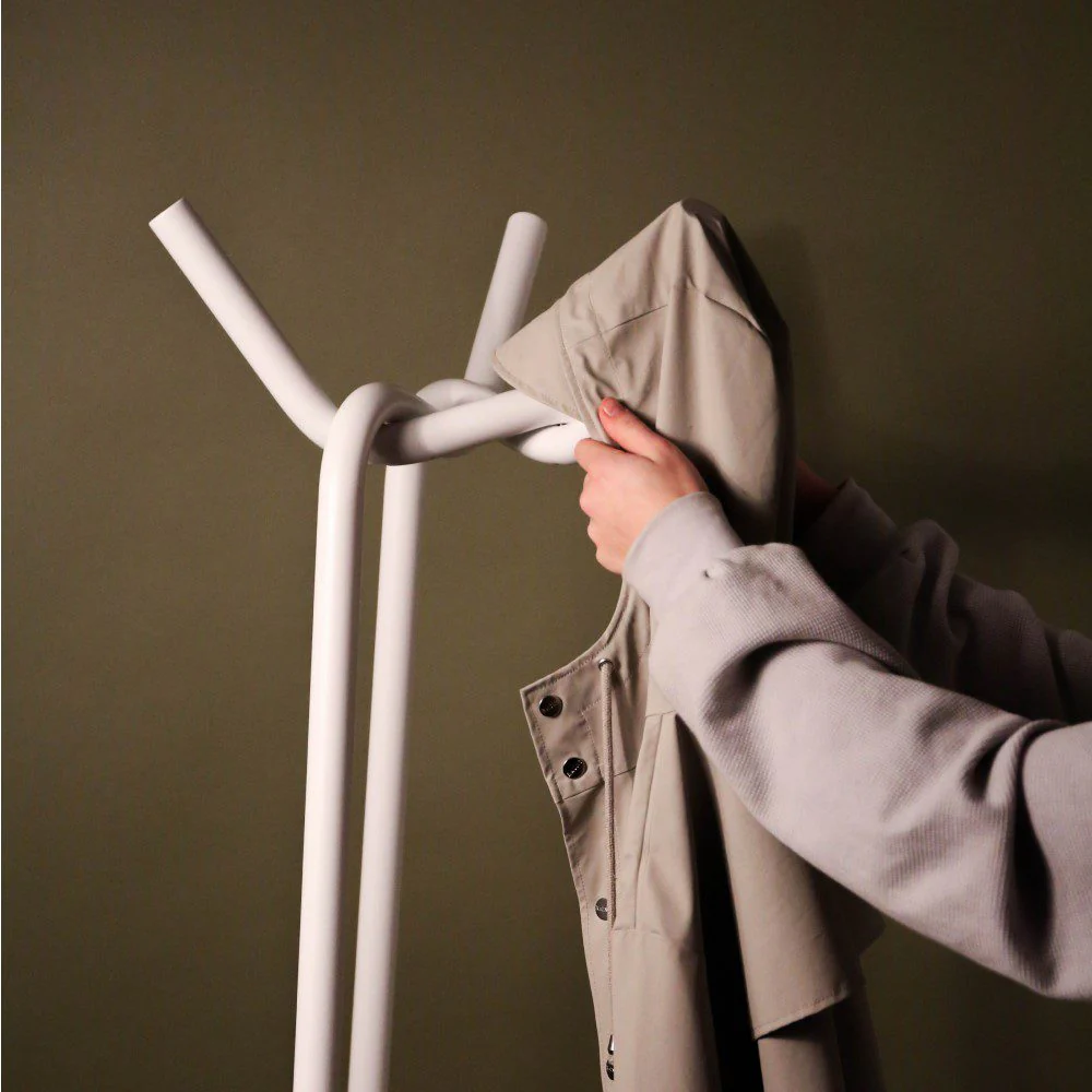 HAY Knit Coat Rack, White - Image 11