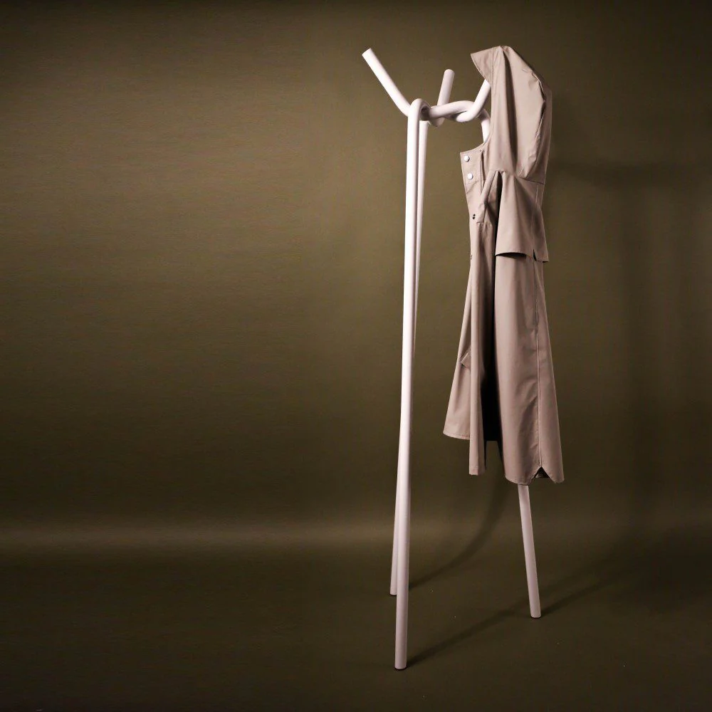 HAY Knit Coat Rack, White - Image 9