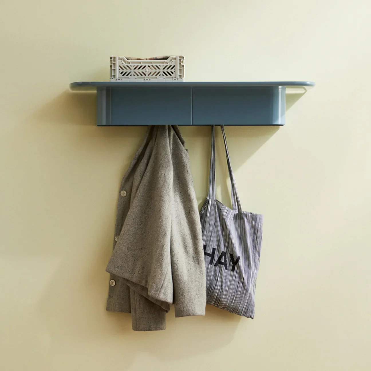 HAY Korpus Shelf M, L60cm, Cream - Image 3