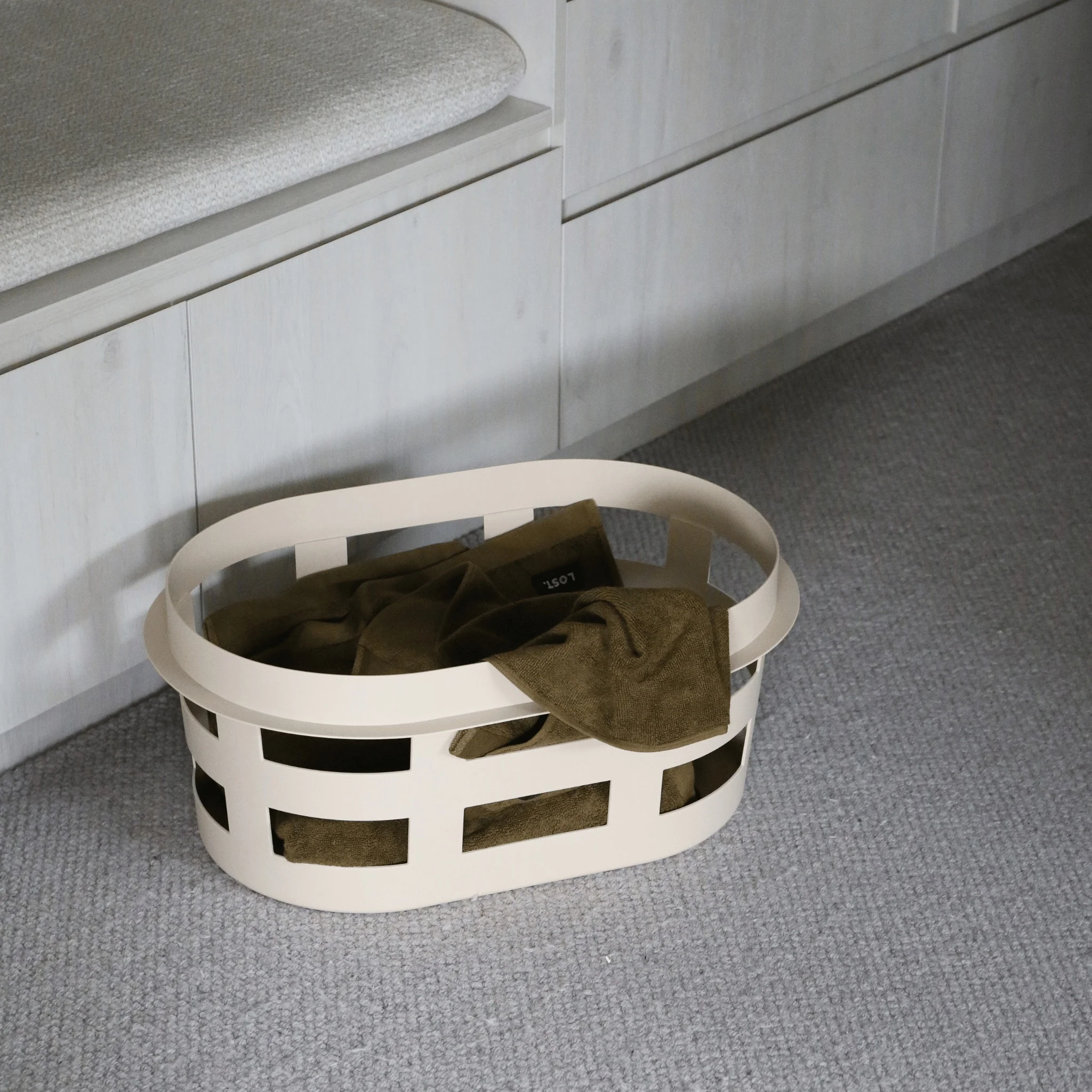 HAY Washing Laundry Basket, Nougat - Image 3