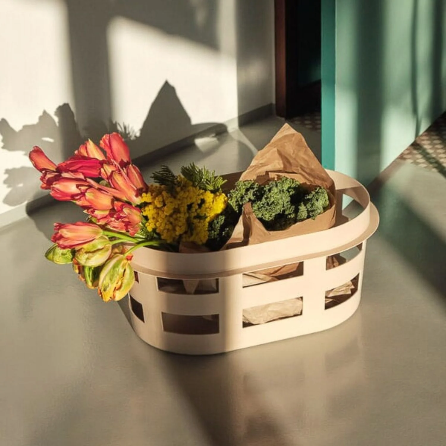 HAY Washing Laundry Basket, Nougat - Image 7