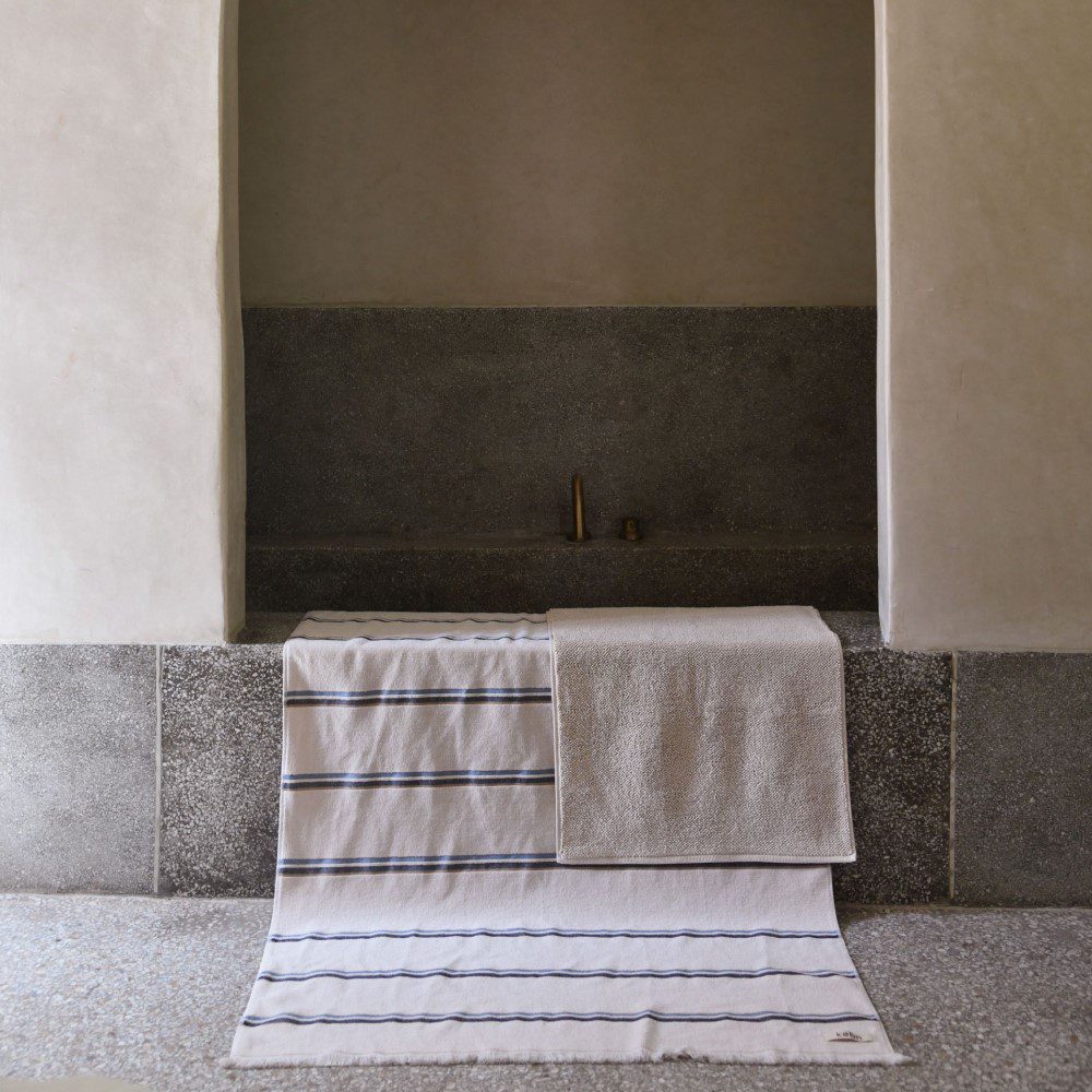 KOBN Beach/Bath Towel, 100x180cm, Ecru - Image 4