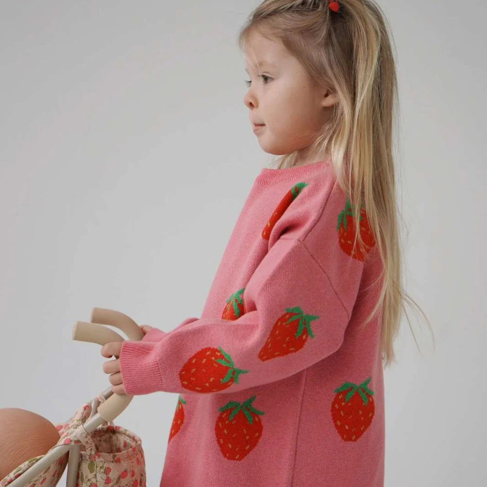 KONGES SLØJD Doll Stroller, Lemon - Image 9