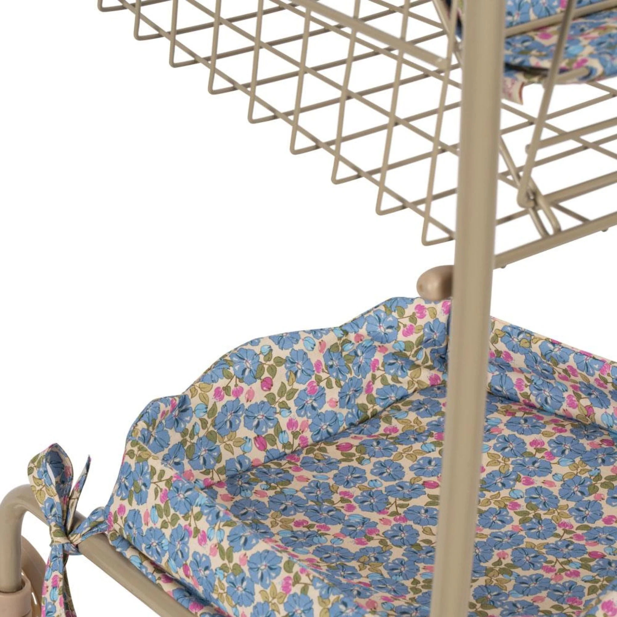KONGES SLØJD Kids Shopping Cart/Trolley Toy, Fleur Rosier - Image 4