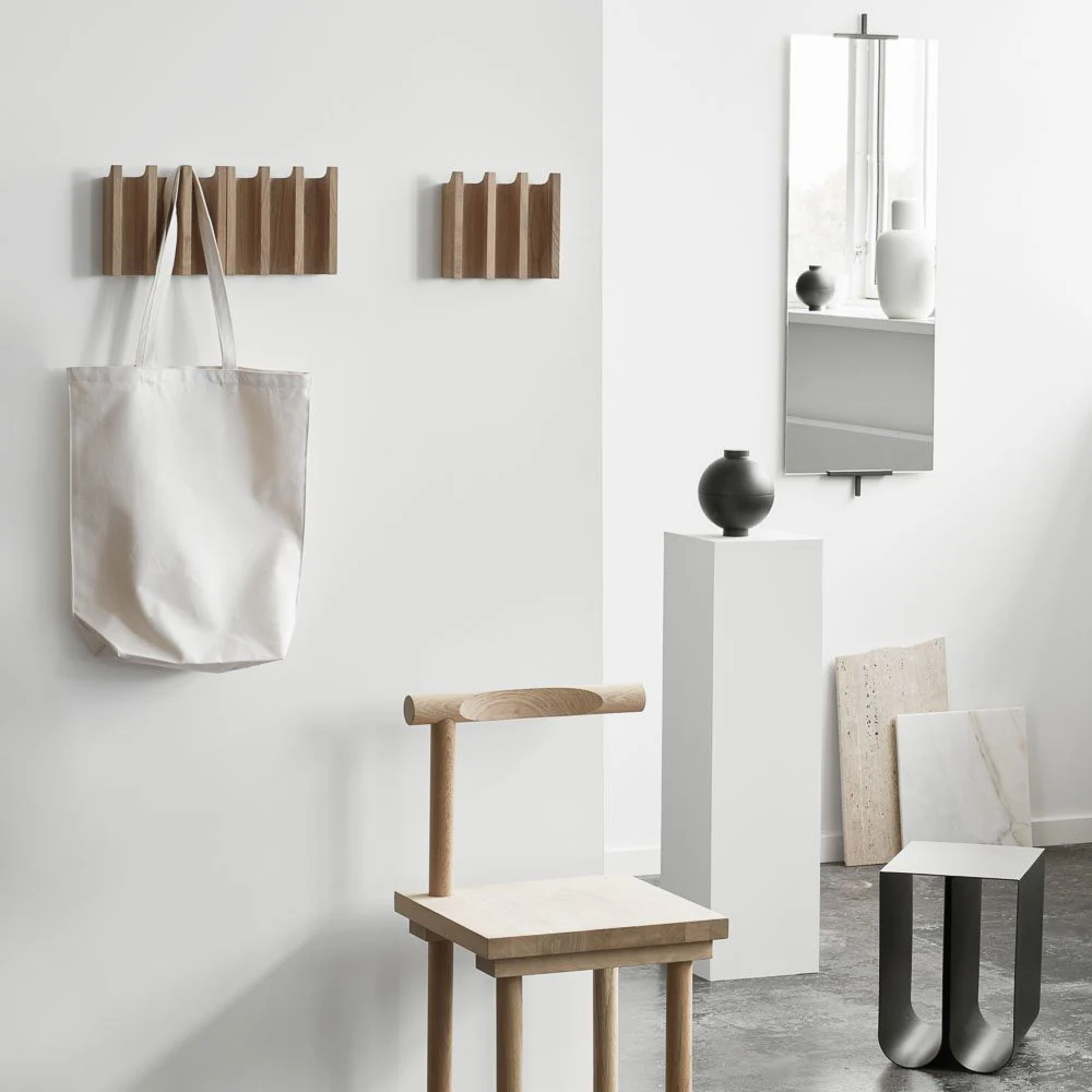 KRISTINA DAM STUDIO Column Coat Rack, Oak - Image 3