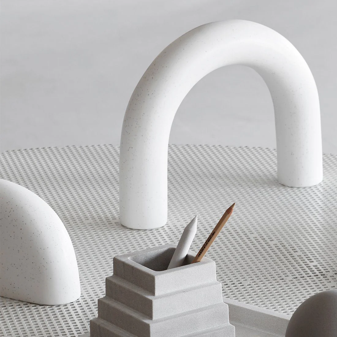 KRISTINA DAM STUDIO Cupola Sculpture, Off White - Image 7