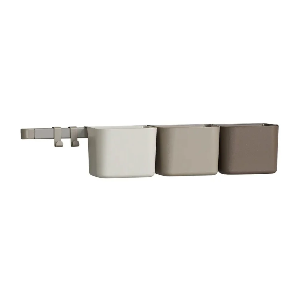 LEANDER Organiser 3 Piece, Cappuccino - Image 2