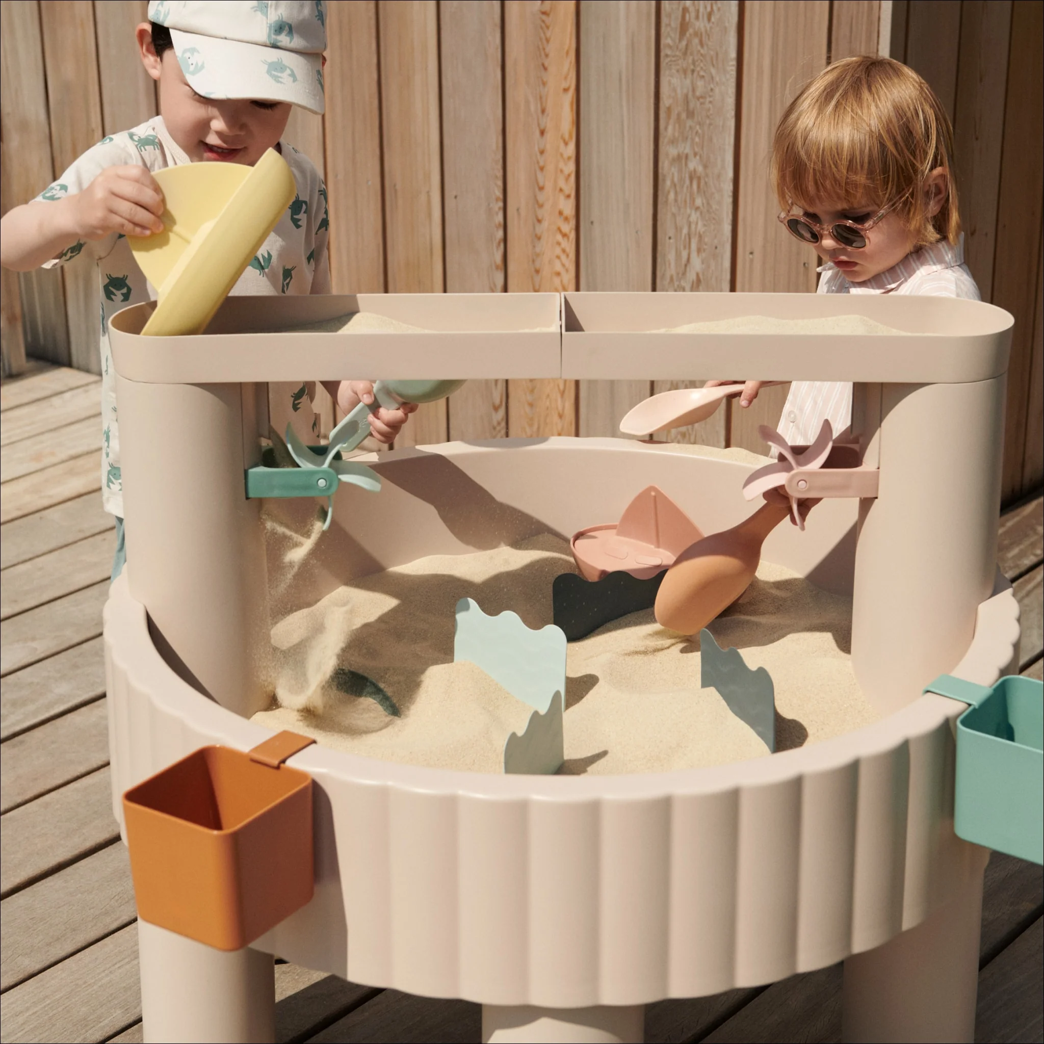 LIEWOOD Sepp Activity Table, Sandy Multi Mix - Image 5