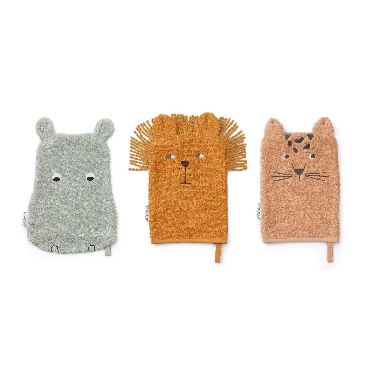 LIEWOOD Sylvester Washcloth Safari, Hippo - Image 2
