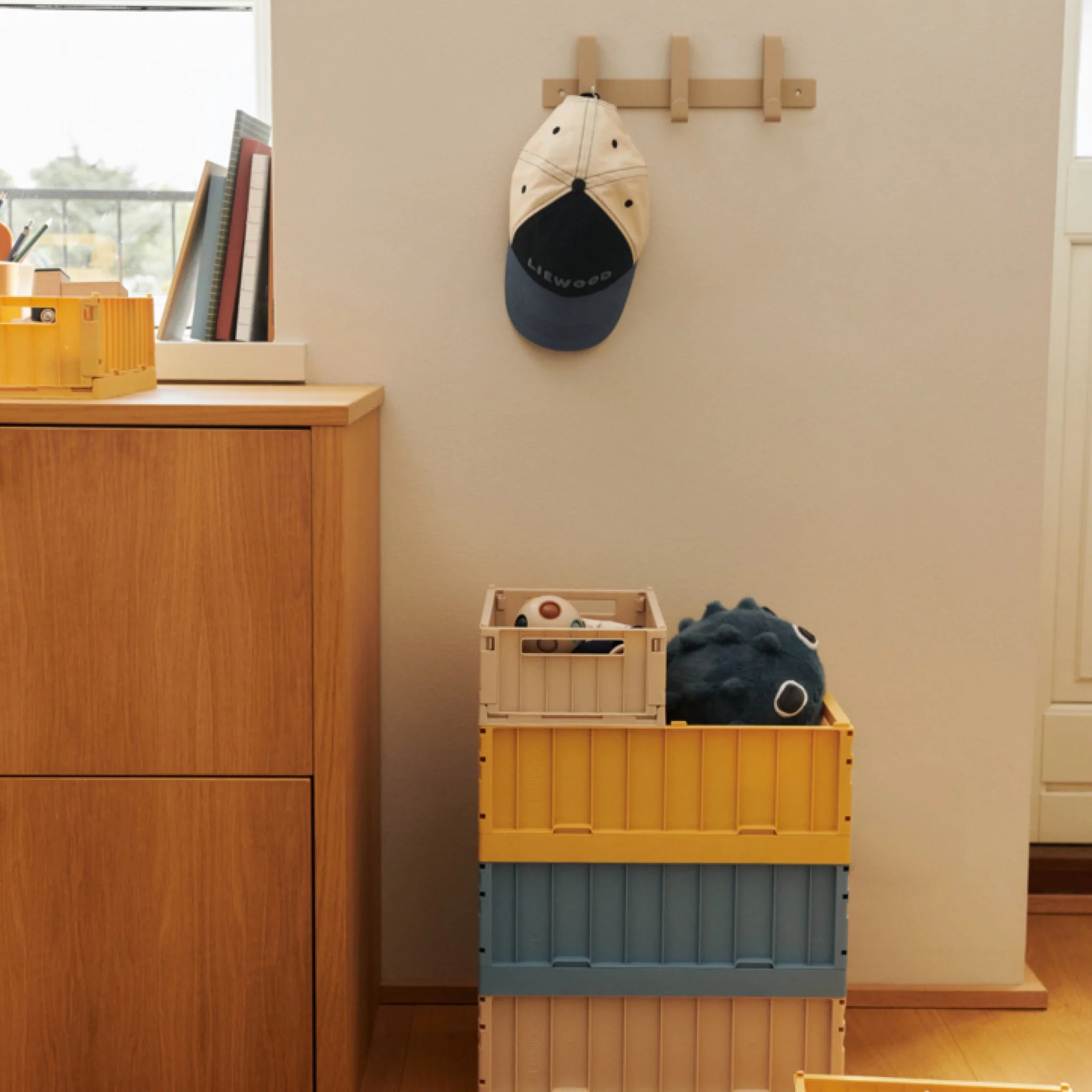 LIEWOOD Weston Storage Box, M, Beach Blue (Set of 2) - Image 5